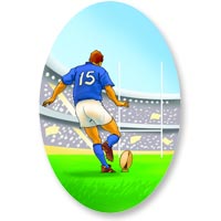 Zoom : Cut-out Rugby