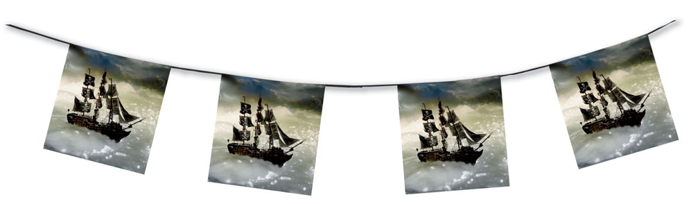 Cliquer pour fermer la fentre -  Guirlande ignifuge Pirate
