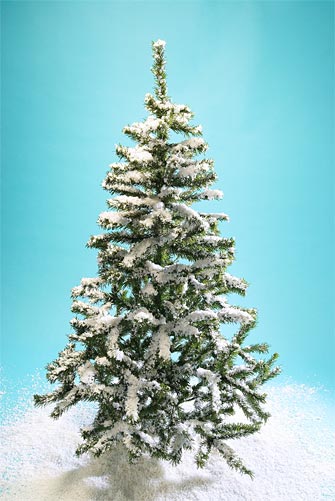 Close -  Flameproof paper snow for Christmas decoration